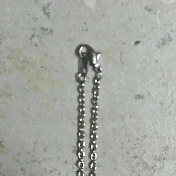 Look At Me Silver Alien Necklace - Picture 9 of 11